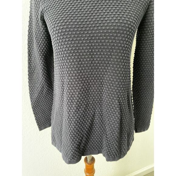 COS Pullover Top Textured Stretch Knit - Picture 3 of 8